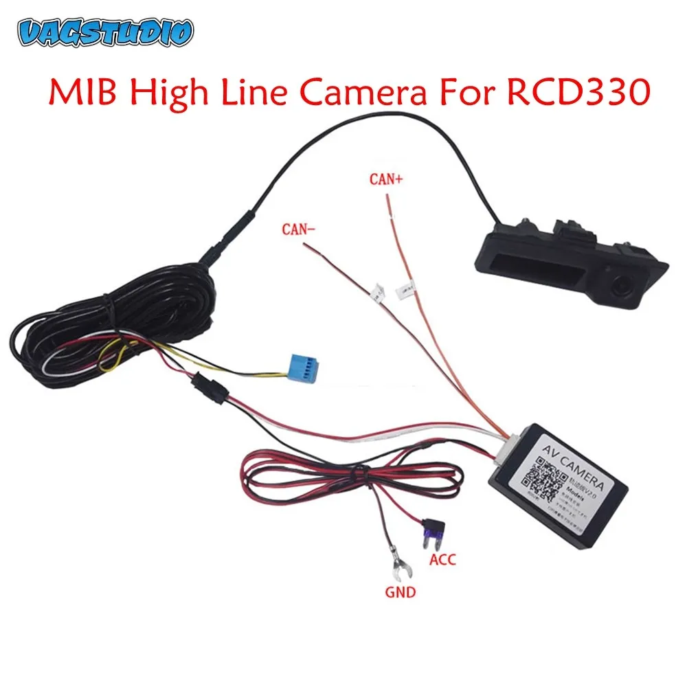 

Высоколинейная камера MIB для RCD330 DIS PRO RADIO VW JETTA Mk5 MK6 Golf 5 /6/7 Passat B6 B7 TIGUAN Octavia