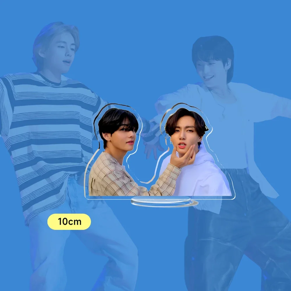 Новые акриловые фигурки Kpop Idol Standee подставка Vkook Teavkook Funs подарочные аксессуары