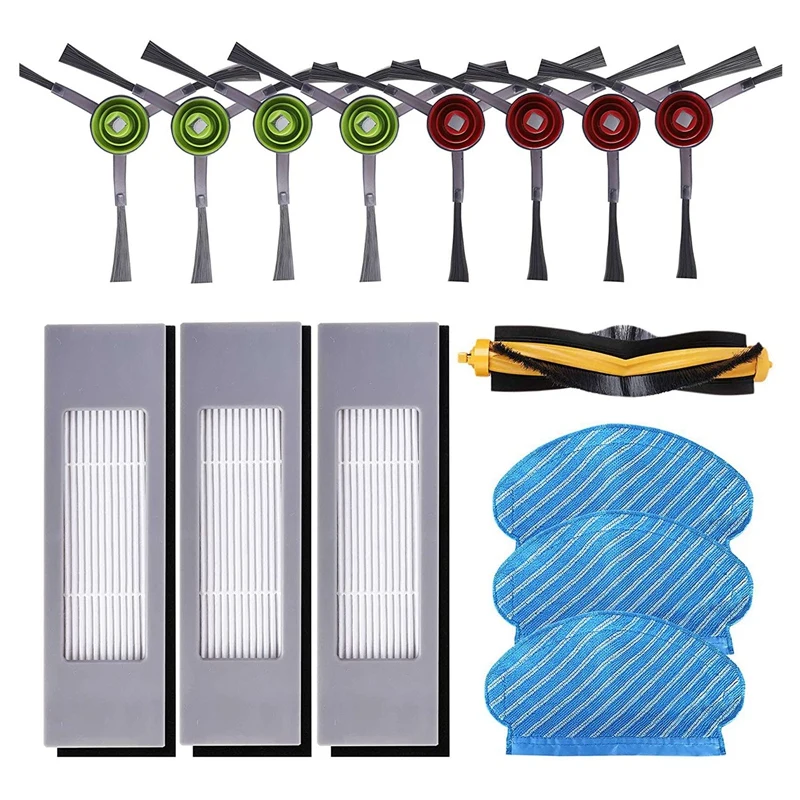

15 Pieces Spare Parts Accessory For Ecovacs Deebot OZMO 920 950 Yeedi 2 Hybrid Robot Vacuum Cleaner Hepa Filter Mop