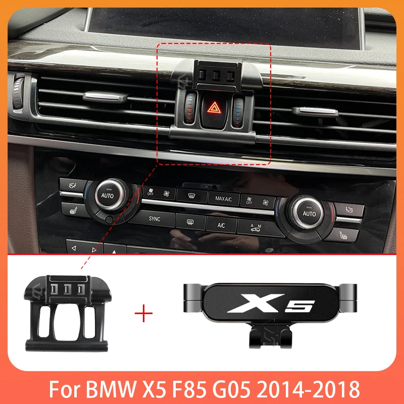 Автомобильный держатель мобильного телефона для BMW X5 F85 G05 2014-2018 Регулируемый