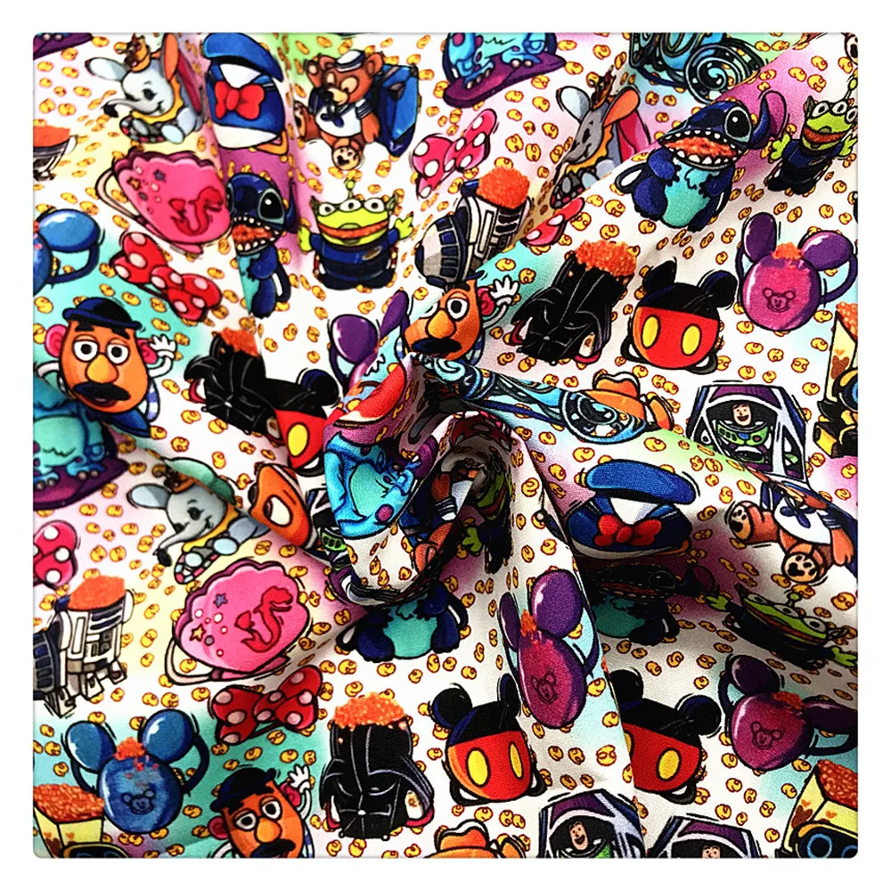 Ткань С Детским Принтом Купить