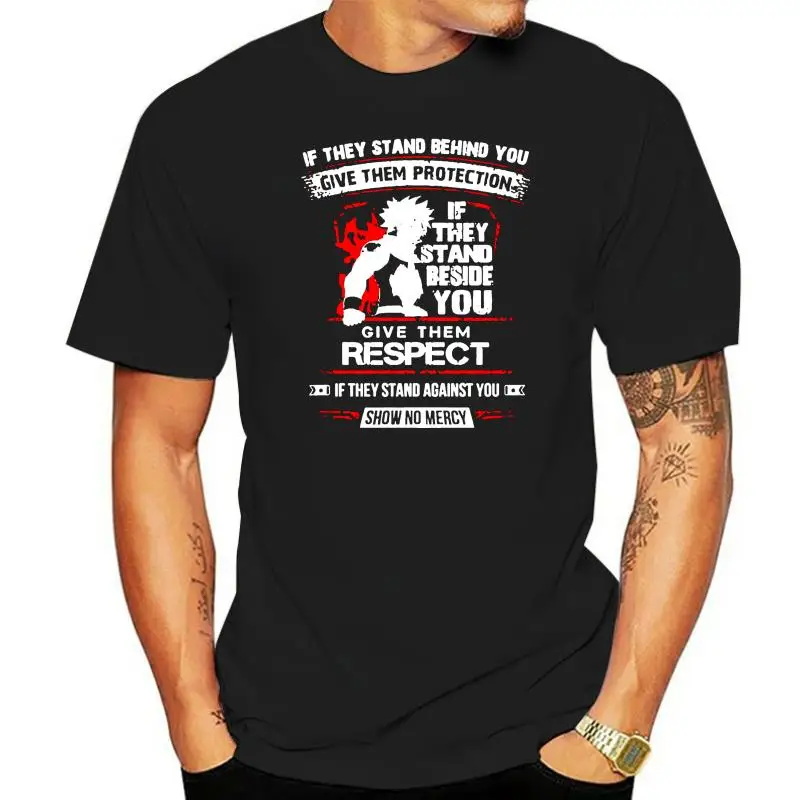 

Fairy Tail - Show No Mercy If They Stand Behind You Tagless Tee T-Shirt