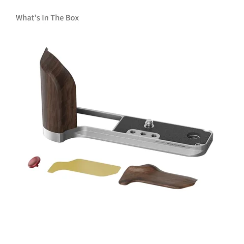 SmallRig L-образная монтажная пластина 72 г, легкая, с деревянной ручкой, двухсторонняя быстросъемная пластина для камеры FUJIFILM GFX100RF