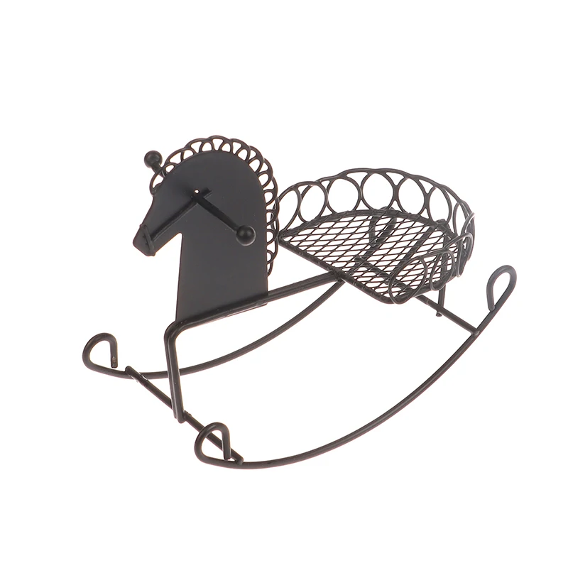 

Мини металлическая качалка для кукольного домика