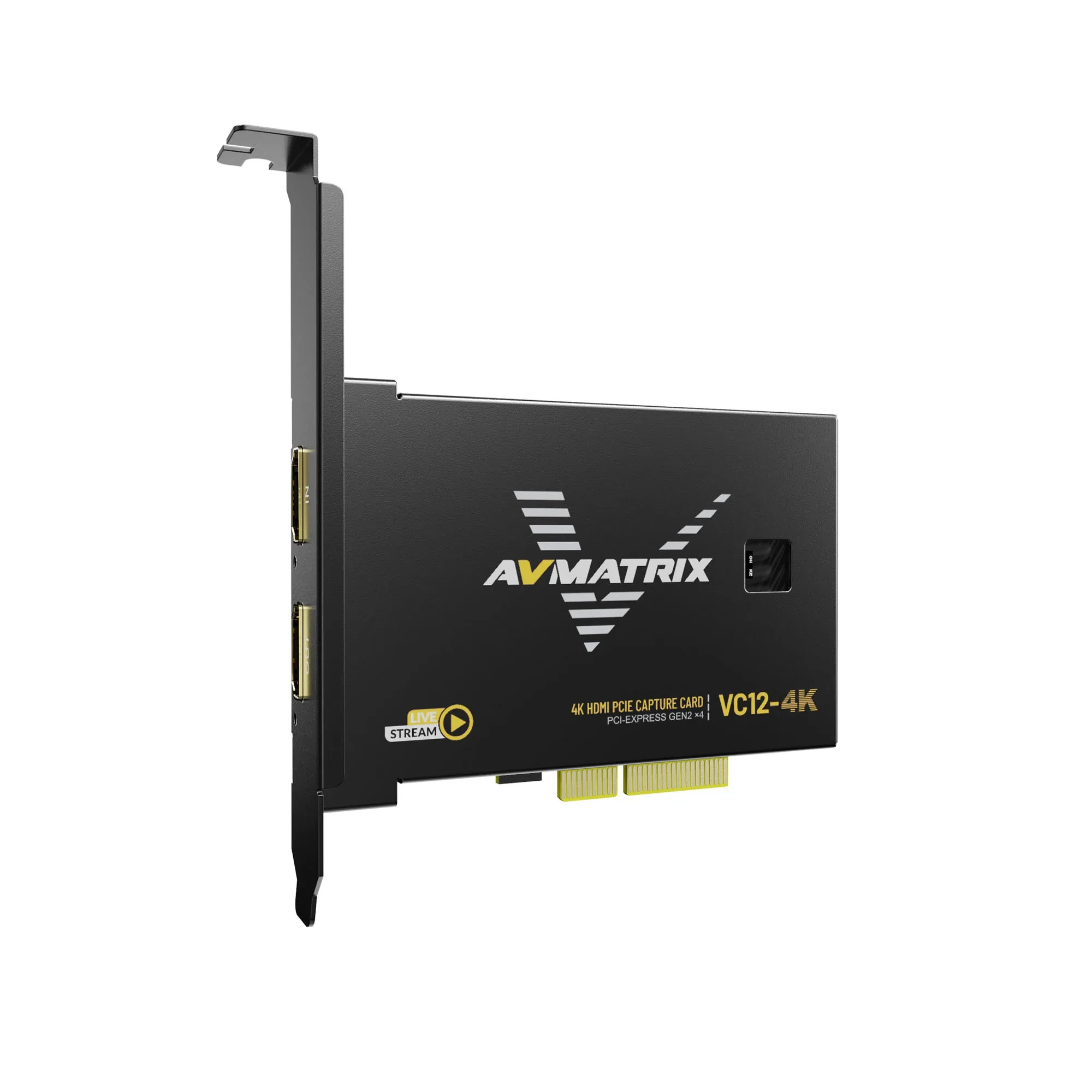 AVMATRIX VC12-4K Карты захвата PCIE Карта игр 4k для прямогоestream и записи в 4K60 UHD со