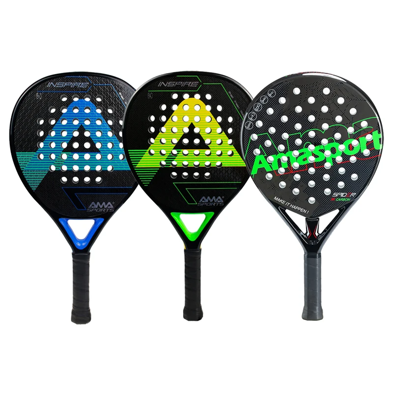 Original Padel Racket Carbon Fiber 3K Paddle Shovel Paddleball Racket Padel Tennis Racquet for Men Women