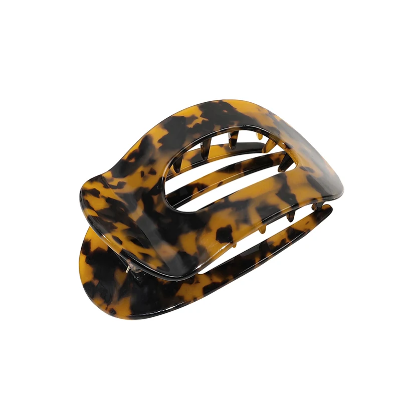 Модная Темпераментная Женская Плоская Круглая шпилька для волос Удобная