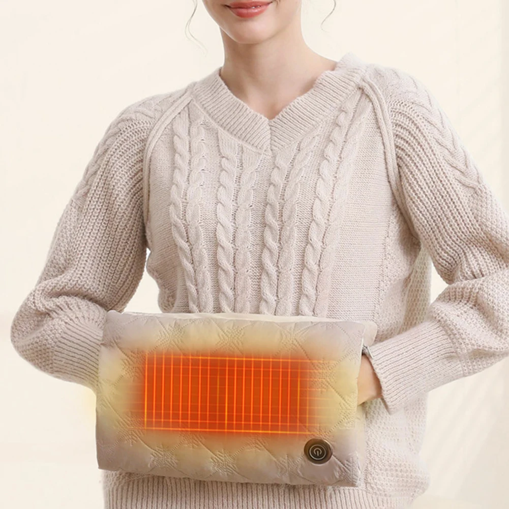 USB электрическая грелка для рук графеновая теплая сумка подушка перчатки