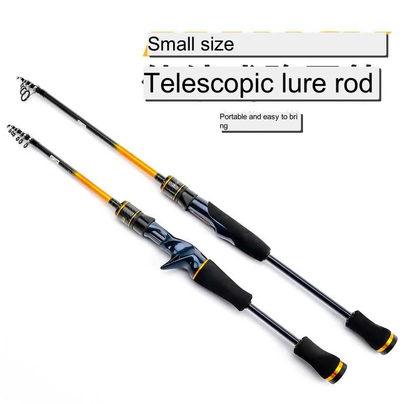 

[New generation] Abu vibration-type Lure Spinning Casting Fishing Rod portable telescopic ultra-light carbon fishiing Rod