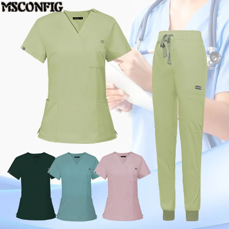 

Женская медицинская униформа, хирургическая Женская одежда для кормления, эстетическое пальто для лаборатории, ветеринария, аксессуары для спа