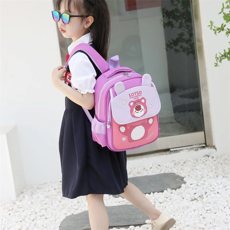 

Cute Strawberry Bear Cartoon Backpack Unicorn Mermaid Cartoon Back Bag Children School Bag Kid Cartoon Knapsack Birthday Gift