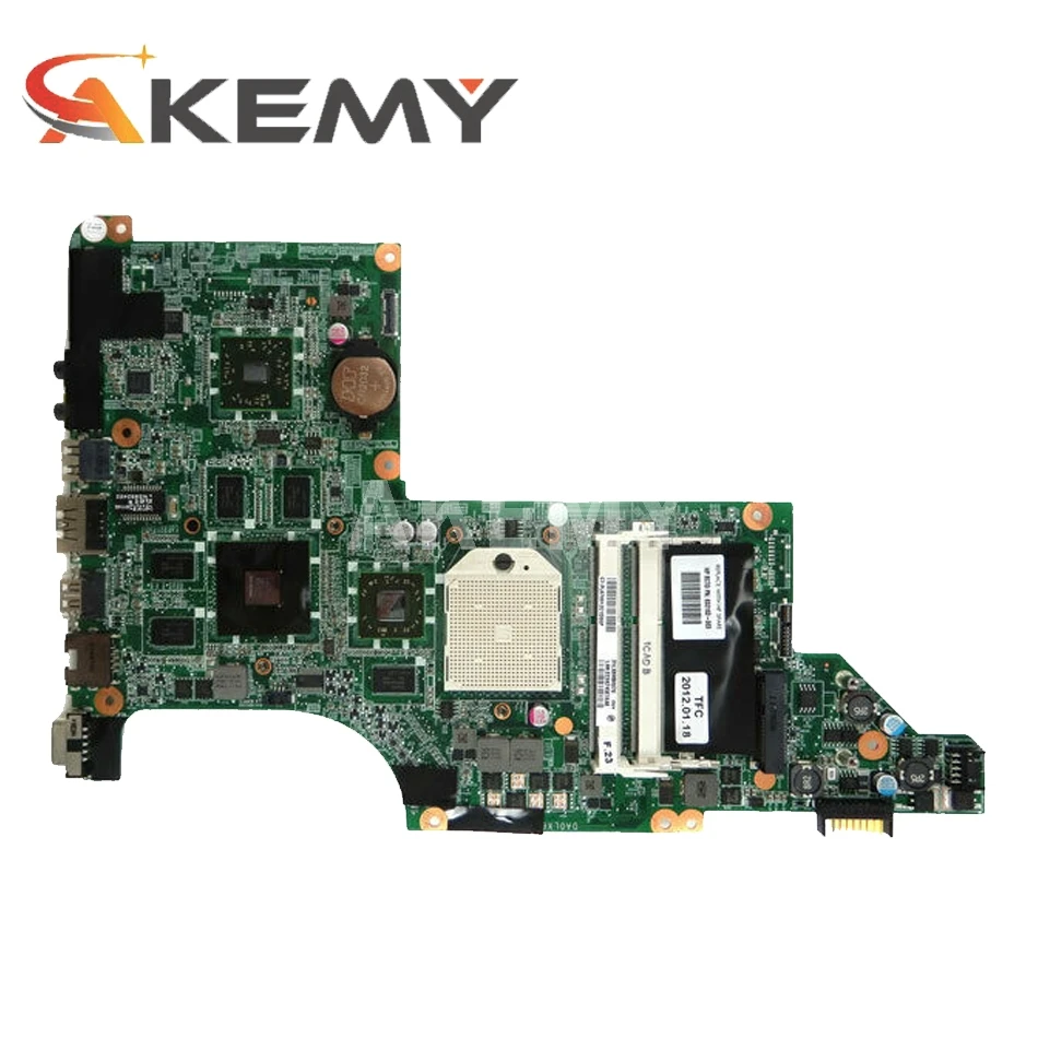 

Детская материнская плата для ноутбука HP PAVILION DV6, 603939-001, DA0LX8MB6D1, HD 5650, 1 Гб + Бесплатный ЦП