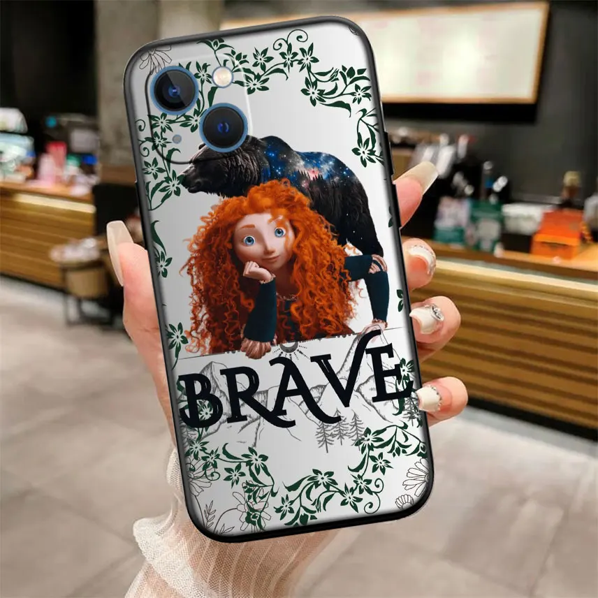 LS12 новый высококачественный чехол для сотовых телефонов Disney Brave iPhone 15 14 13 12 11 Pro Max