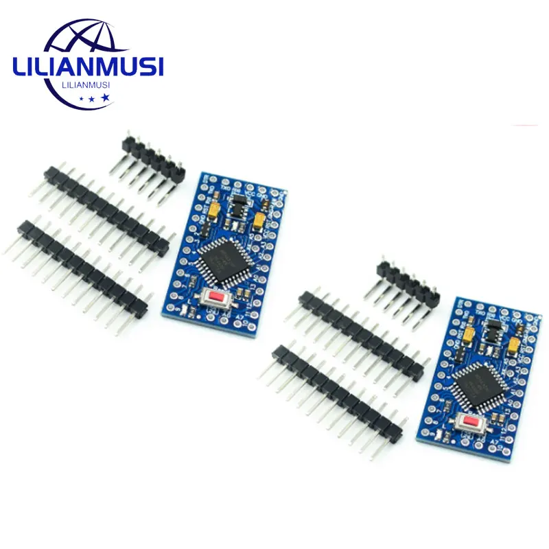 Мини-328 Atmega328 Pro, 3,3 В, 8 МГц, 5 В, 16 МГц, совместимый с Arduino Nano CP2102, FT232RL, 1 шт.