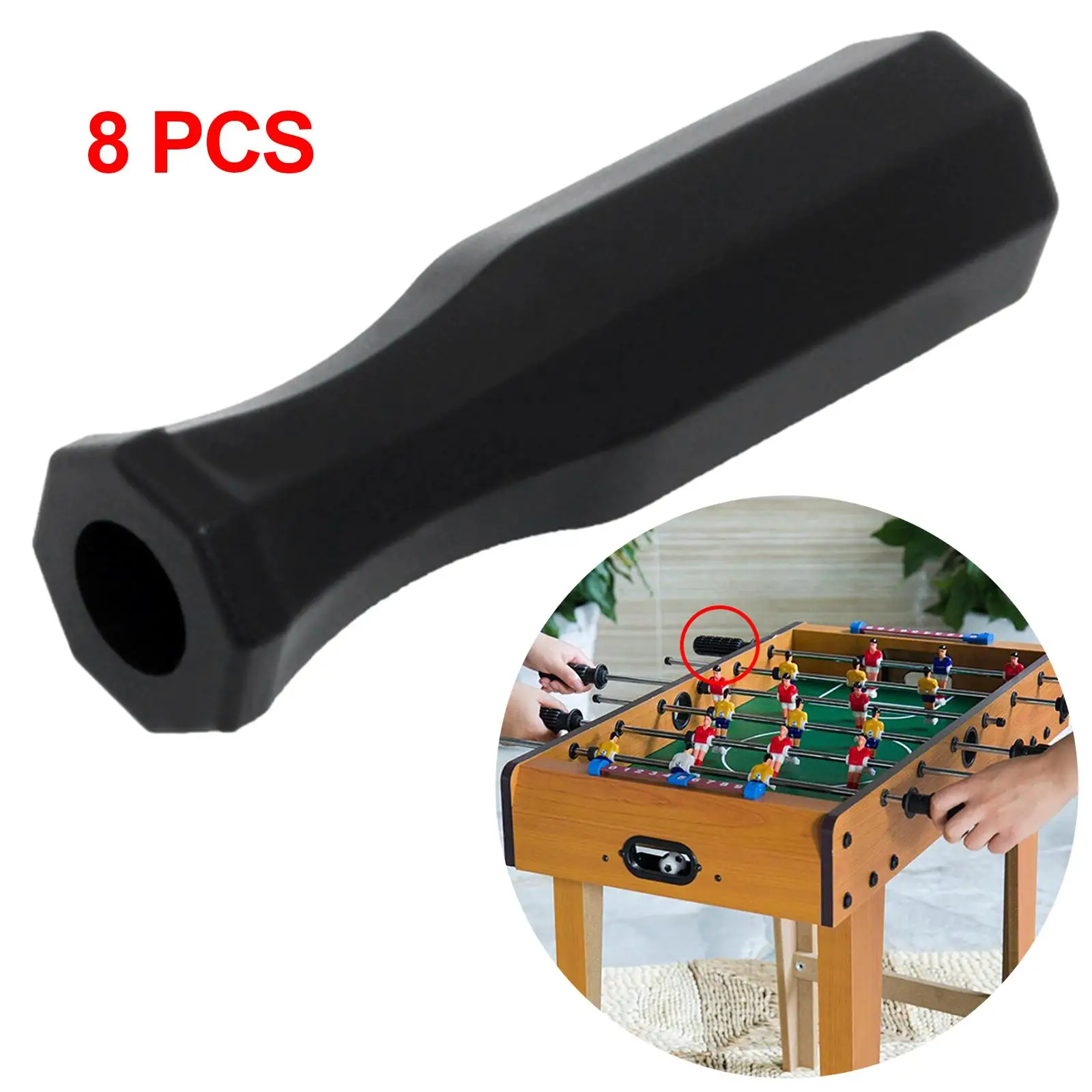 

Foosball Handle Grips for Standard Foosball Tables Replacement Handles