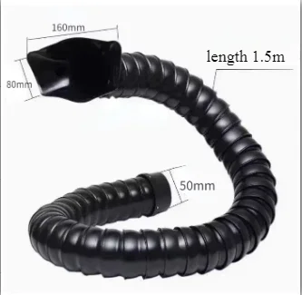 

Гибкий дымоотводящий вентилятор 1 метр