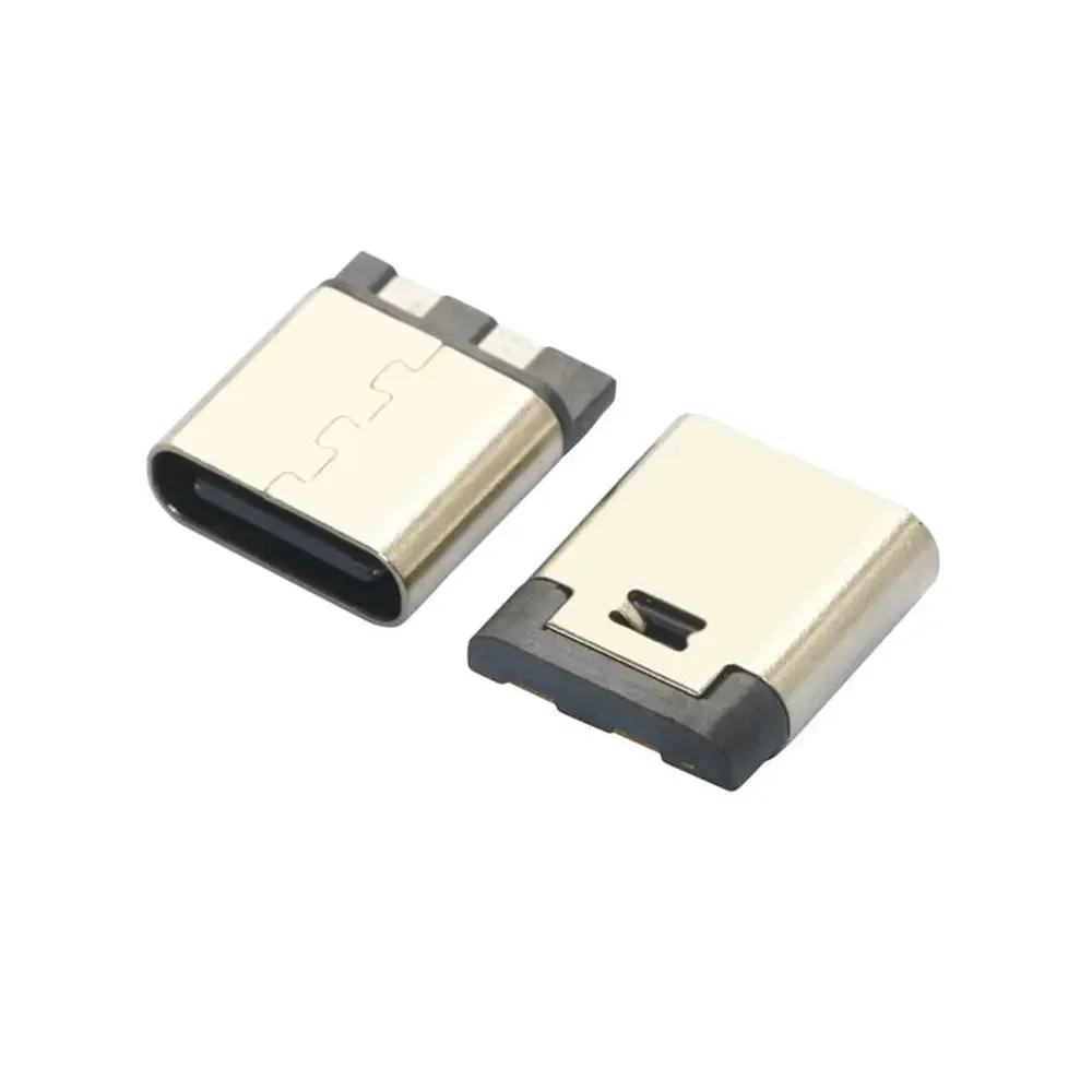 

USB-разъем типа C, гнездовой порт для зарядки, 2/6/14/16/24-контактный разъем типа C, пайка печатной платы, SMD SMT Dip, DIY ремонт, адаптер типа C