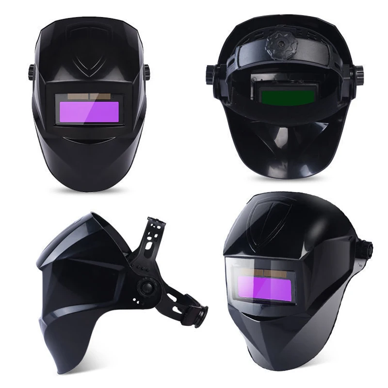 Сварочная маска-Хамелеон шлем для сварки с автозатемнением на солнечной батарее