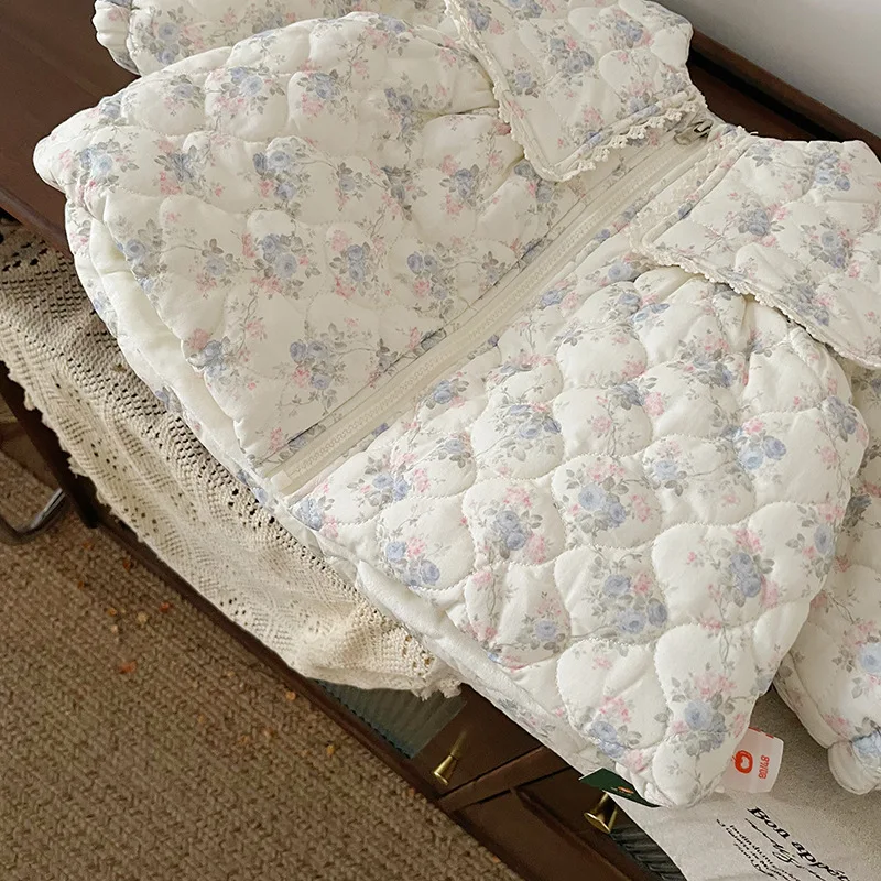 Детская бархатная куртка для девочек