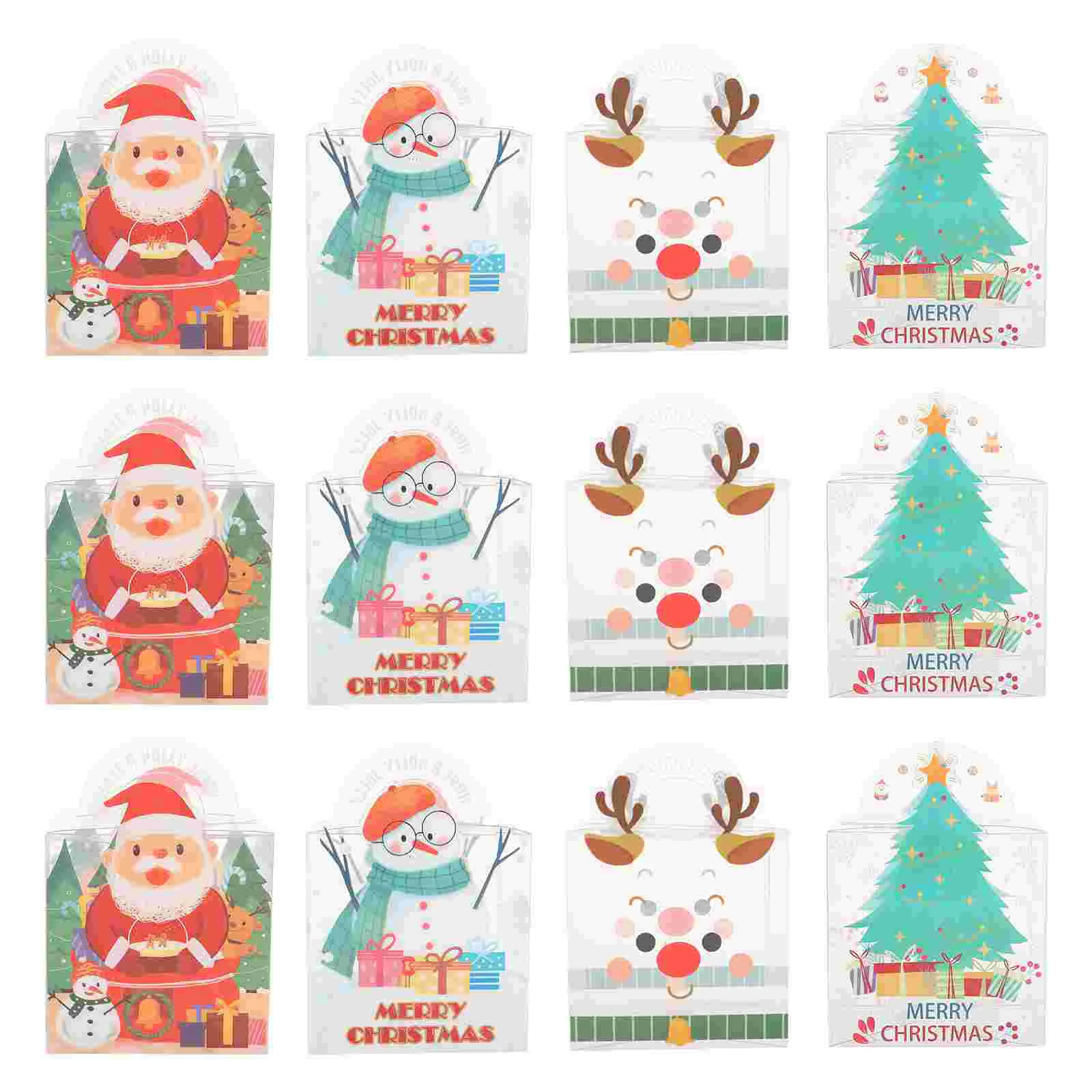 

20pcs Sturdy Chic Prime Decorative Christmas Apple Boxes Candy Gift Boxes Wrapping Boxes
