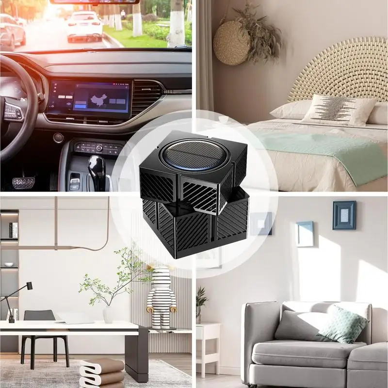 

Car Aromatherapy Diffuser Automotive Rotating Car Solar Perfume Long Lasting Fragrance Air Freshener For Cars SUVs RVs Trucks