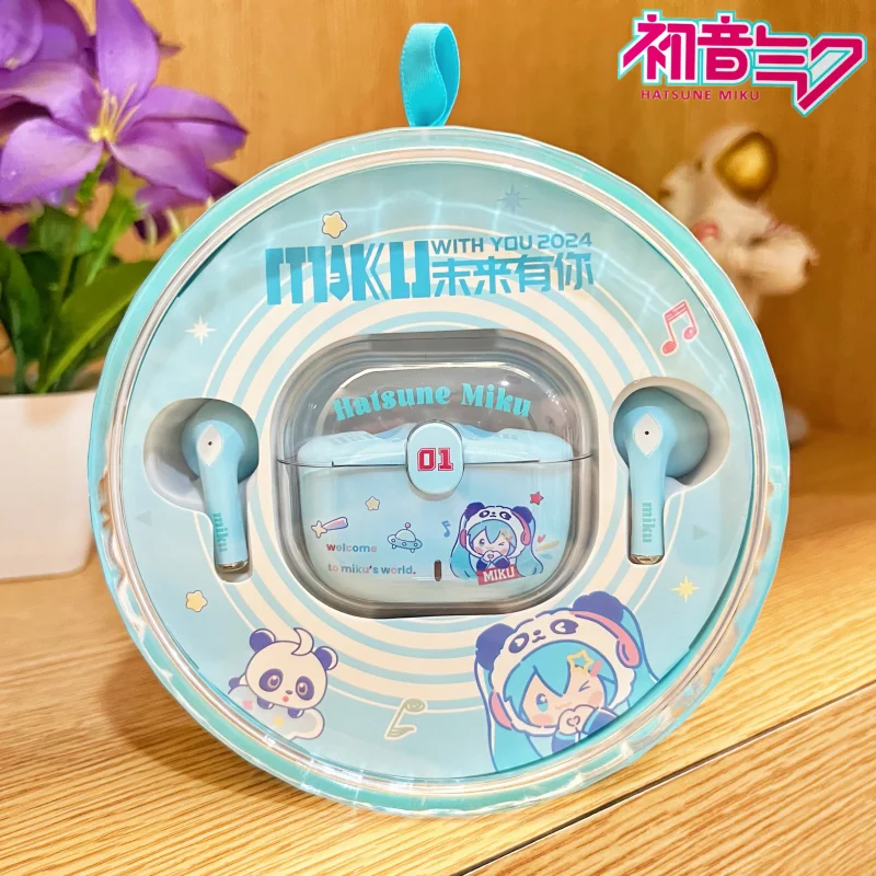 Беспроводная Bluetooth-гарнитура Hatsune Miku Qingqiu культурное и креативное будущее