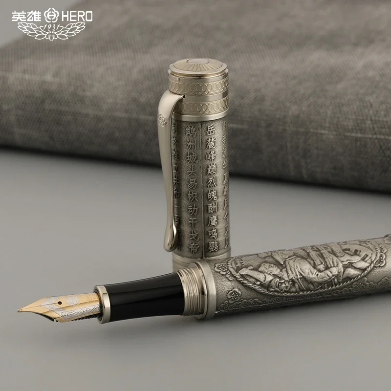 Фото Памятная ручка HERO Hero 1911, Xinhai Revolution, ручка из золота 18 карат, ограниченная серия, подарок, подарочная коробка для празднования дня рождения №3