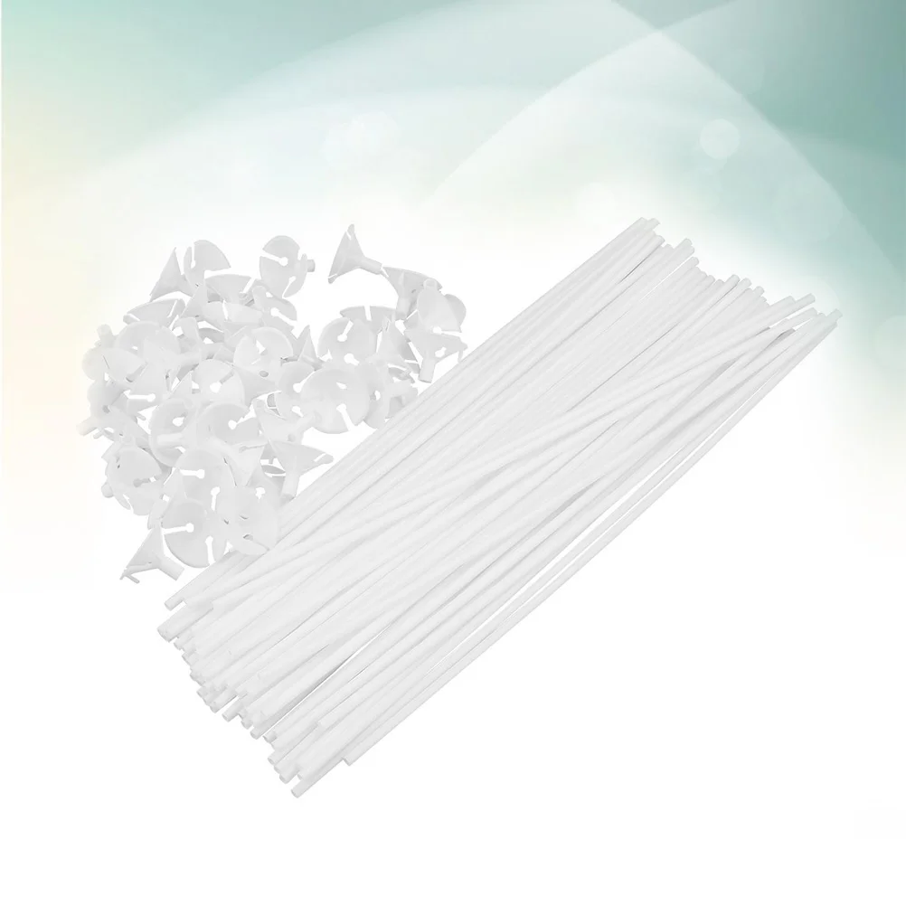 

Balloon Sticks Stand Holder Cups Stick Base Ballon Holders Balloons Column Clear Kit White Decoration Arch Party Cup Wedding