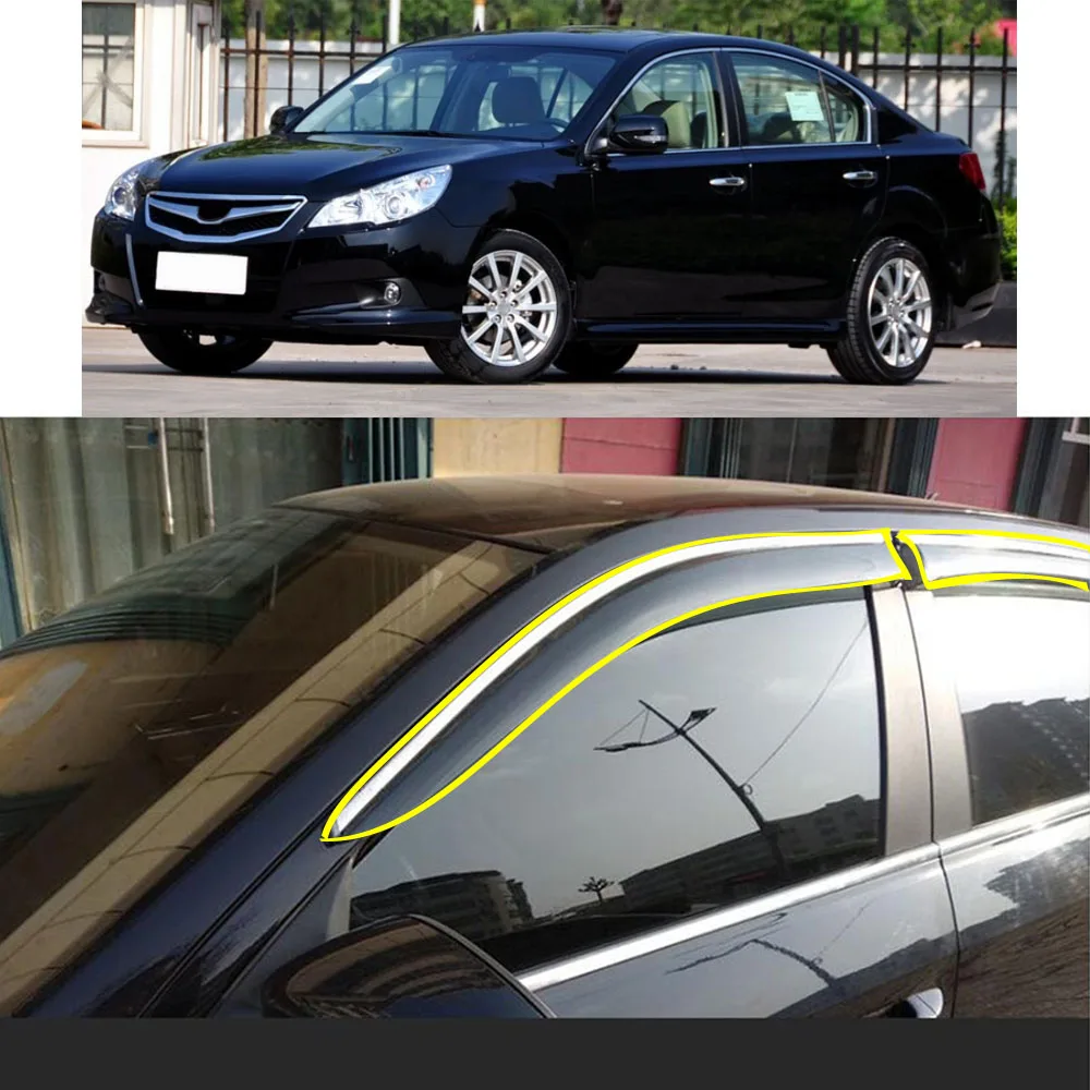 

Автомобильная наклейка, пластиковое оконное стекло, ветрозащитный козырек, детали для вентиляционных отверстий для SUBARU LEGACY Sedan 2010 2011 2012 2013 2014