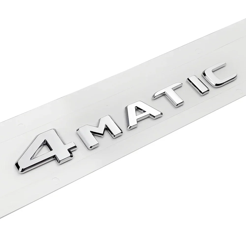 Автомобильный задний значок на крыло боковая наклейка с логотипом 4MATIC для Mercedes