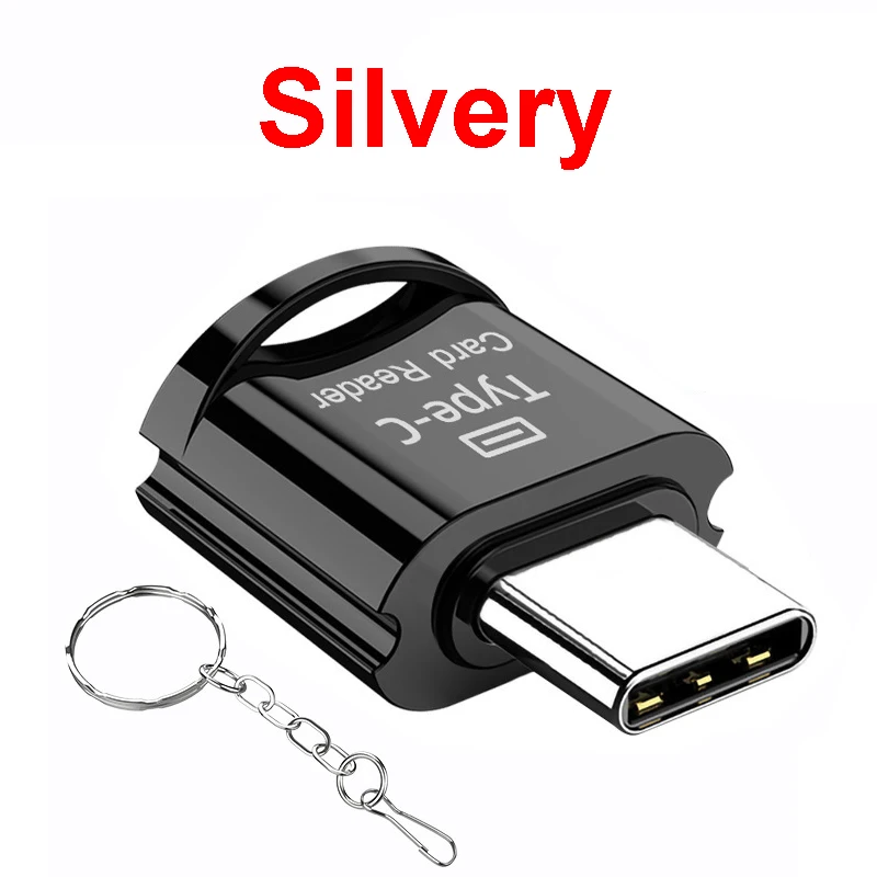 

Новый адаптер USB 3.0 типа C к Micro-SD TF, устройство для чтения карт памяти, мини-высокоскоростное устройство для чтения смарт-карт, просмотра передачи данных в кино