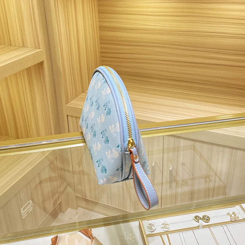 2023 New High Quality Original Female Hand Bag Fashion Cartoon Creative Retro Zip Storage Bag Makeup Bag Coin Purse And Handbags