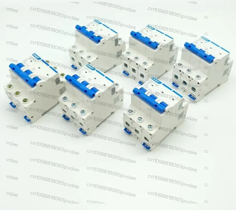 Фото Миниатюрный автоматический выключатель CHINT NXB-63, 3-полюсный, тип C, 1A 2A 3A 4A 6A 10A 16A 20A 25A 32A 40A 50A 63A, автоматический выключатель MCB C45. №2