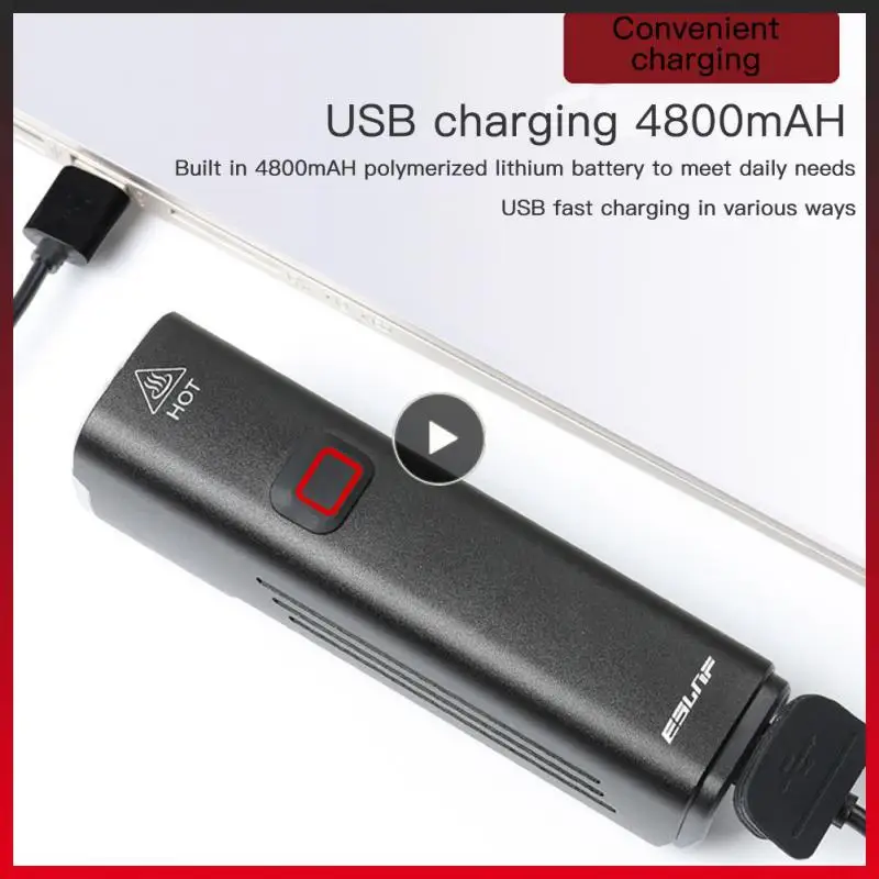 

Водонепроницаемые велосипедные фонари XP6, 1000 люмен, передняя фонарь для велосипеда, 4500 мАч, USB Аккумуляторная фонарь, Аксессуары для велосипеда