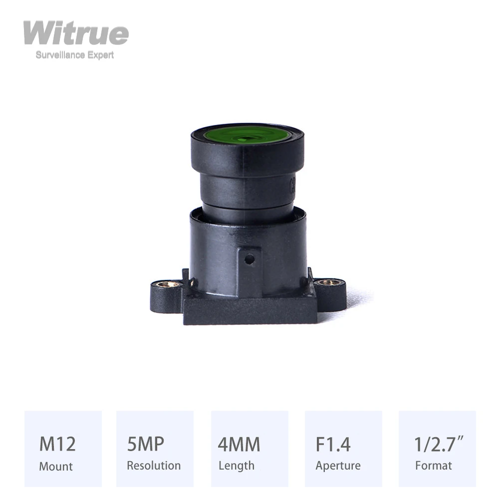 

Объектив Witrue Starlight M12 * P0.5 5MP 4мм