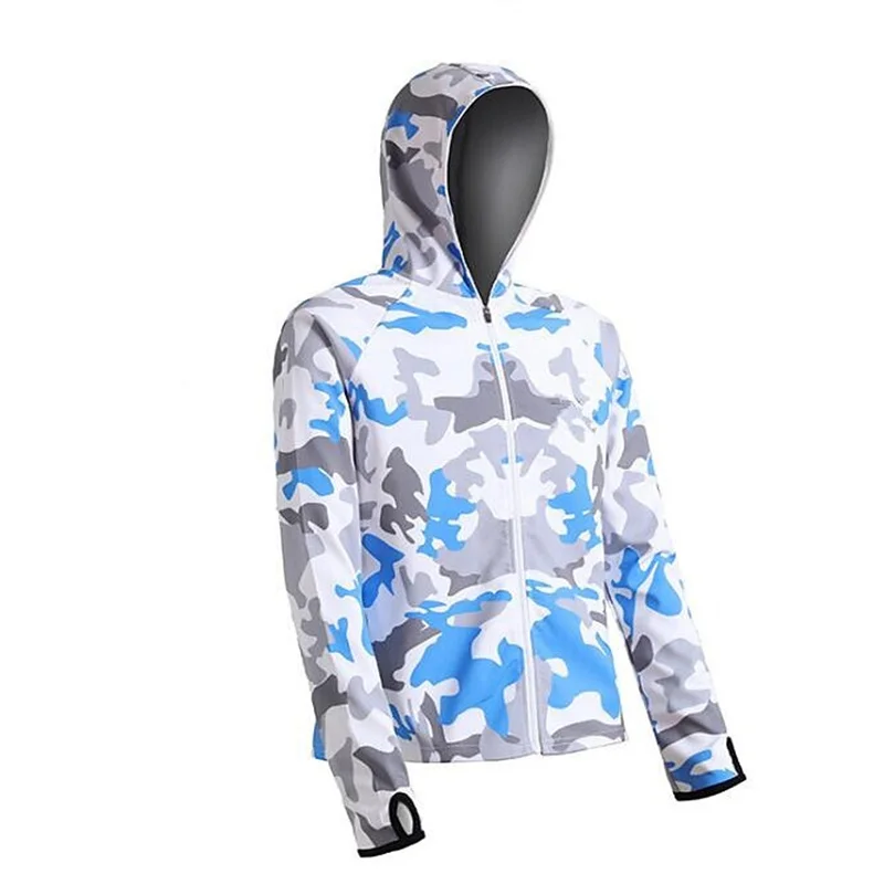 New Professional Fishing Hoodie With Mask Fishing Shirt Fishing Jersey Breathable Quick Dry Anti-UV Sunscreen Protection Clothes enlarge