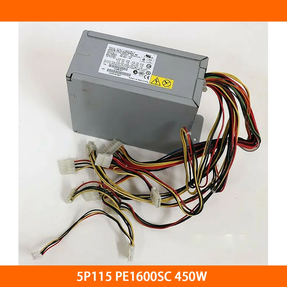 Server Power Supply For DELL 5P115 PE1600SC DPS-450DB C 05P115 0HD154 450W Fully Tested