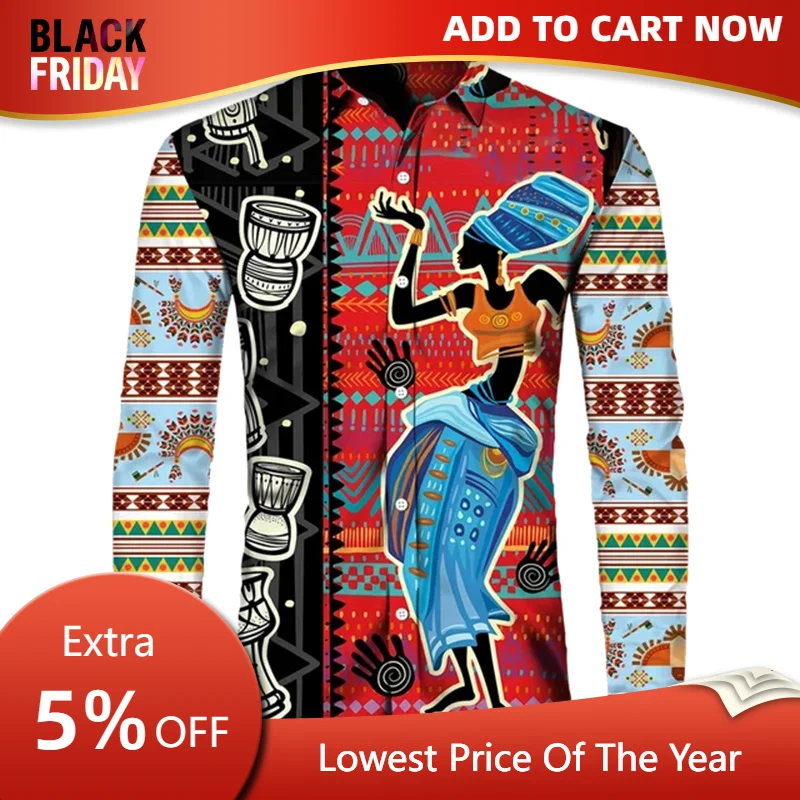 Африканская мужская рубашка
