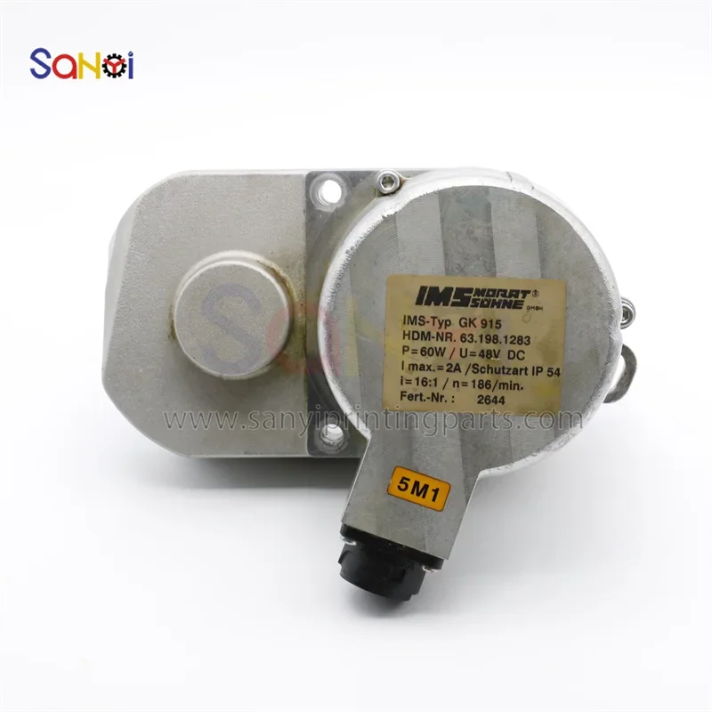 95% оригинальный новый двигатель лучшего качества 63.198.1283 для печатной машины