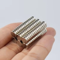 d6mm 10pcs neodymium magnet strong adsorption round magnet rare earth ndfeb permanent magnetic electroplating protective layer