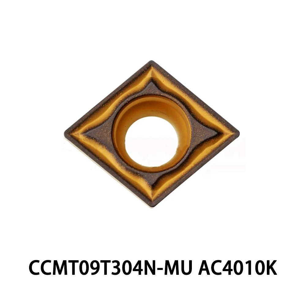 CCMT 09T308 CCMT09T308 CCMT09T3 08 09T308N N MU CCMT09T308N-MU AC630M Оригинал 80 ° Твердосплавные вставки для