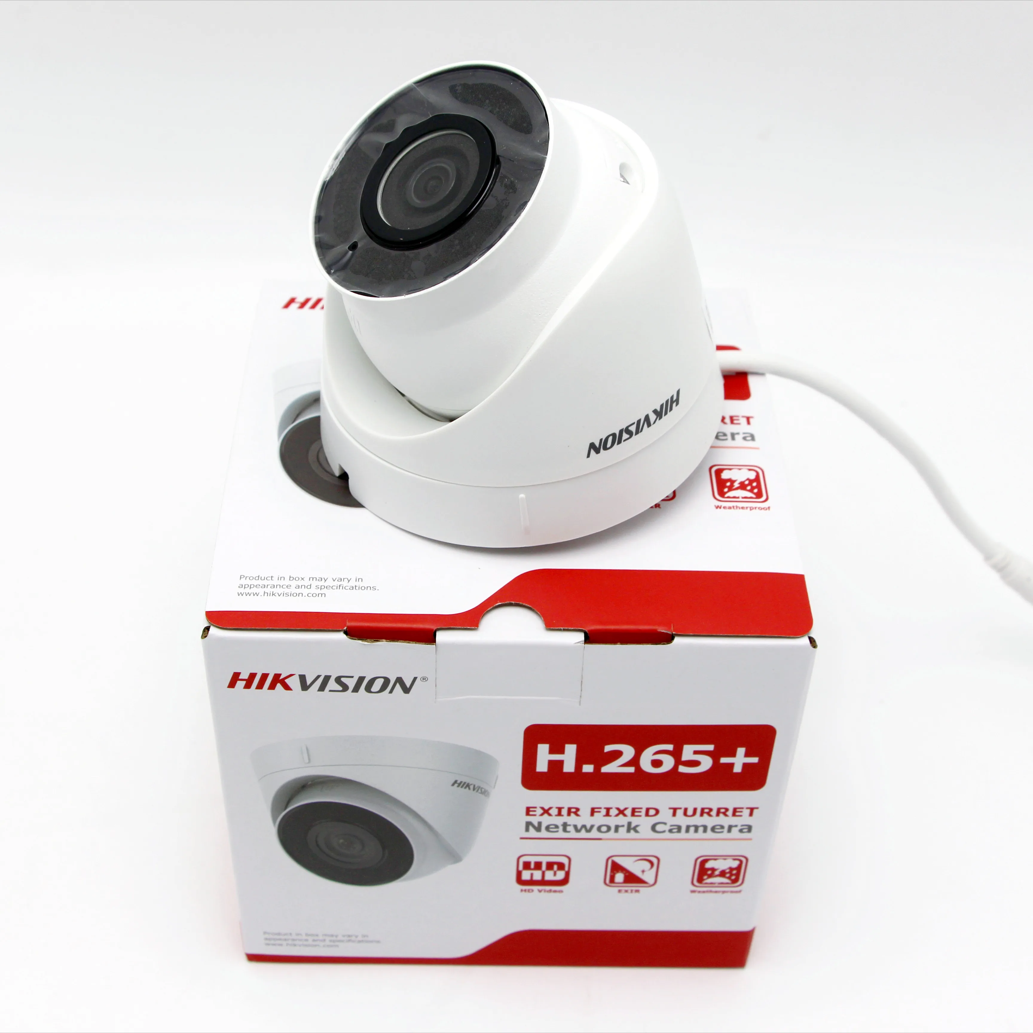 Hikvision DS-2CD1343G0-IUF 4MP POE IR H.265 + P67 Встроенный микрофон фиксированная сетевая камера