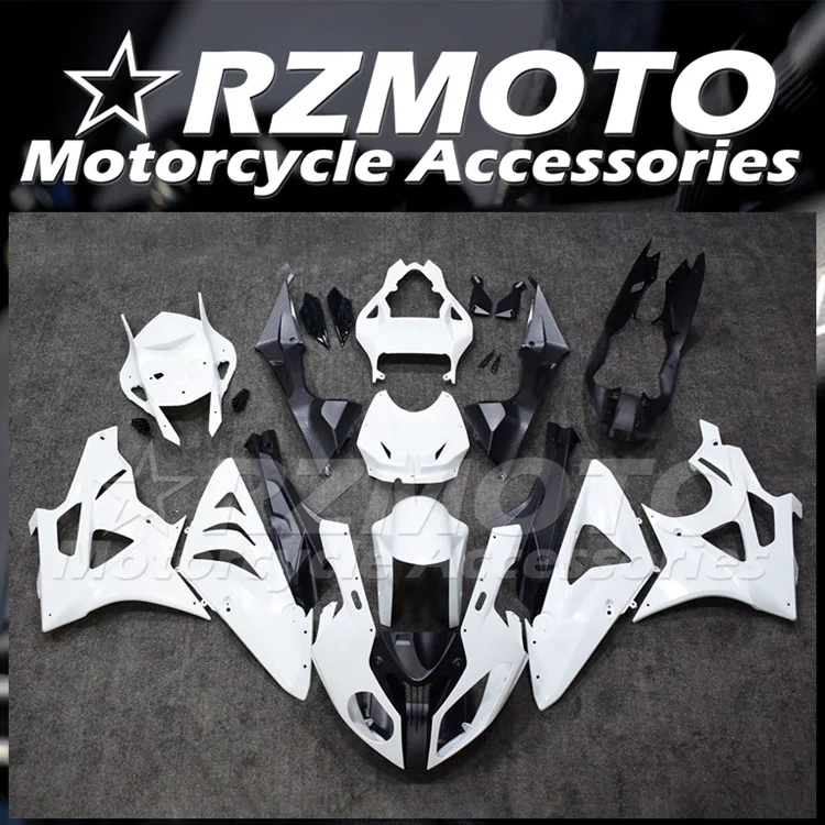 

Новый комплект обтекателей из АБС-пластика, подходит для BMW S1000RR 2009 2010 2011 2012 2013 09 10 11 12 13 14 HP4, комплект обтекателей для кузова, белый глянцевый