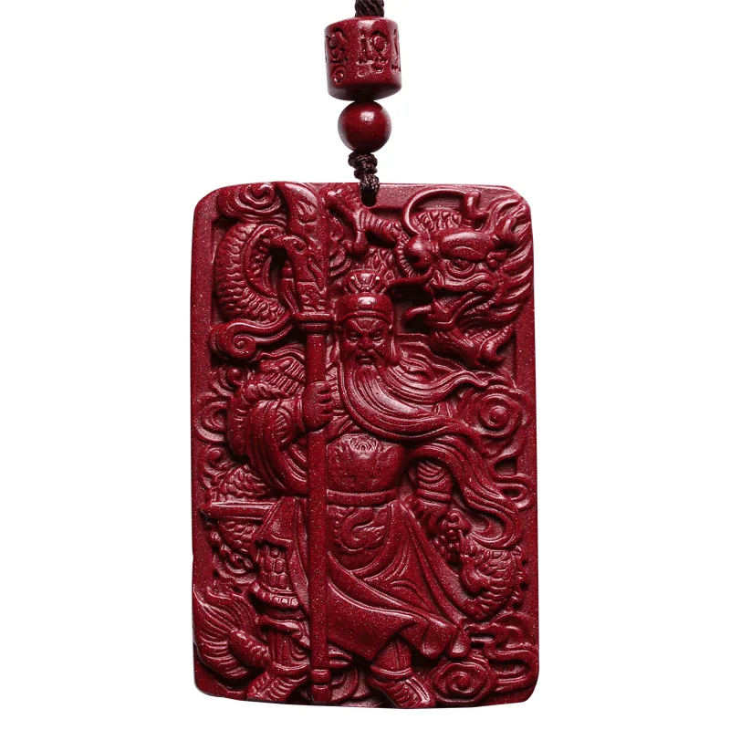 Мужское ожерелье с цепочкой на свитер Цвет: фиолетовый золотой песок Гуань гонг