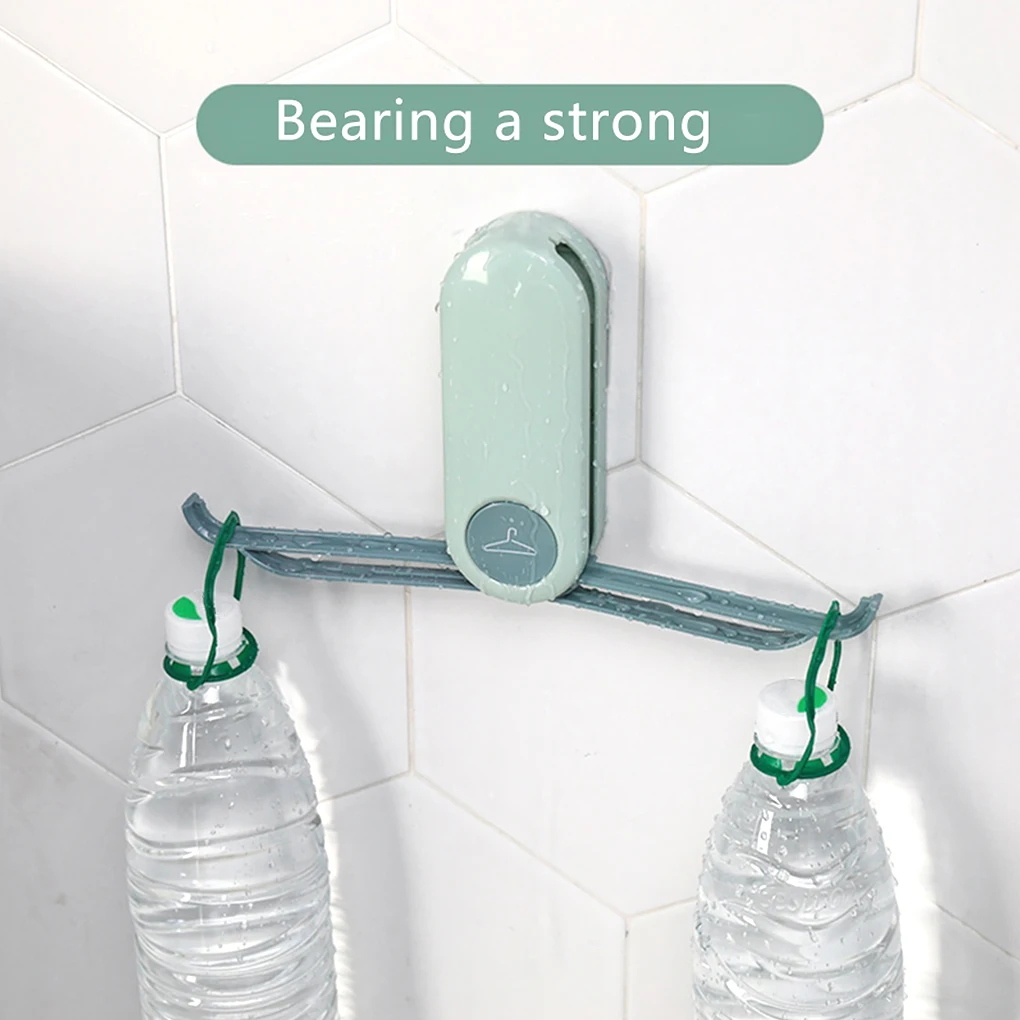 

Clothes Hanger Organizer Wall Mount Wardrobe Storage Rack Punch Free ABS Household Anti-drop Bathroom Bedroom Scarf Holder