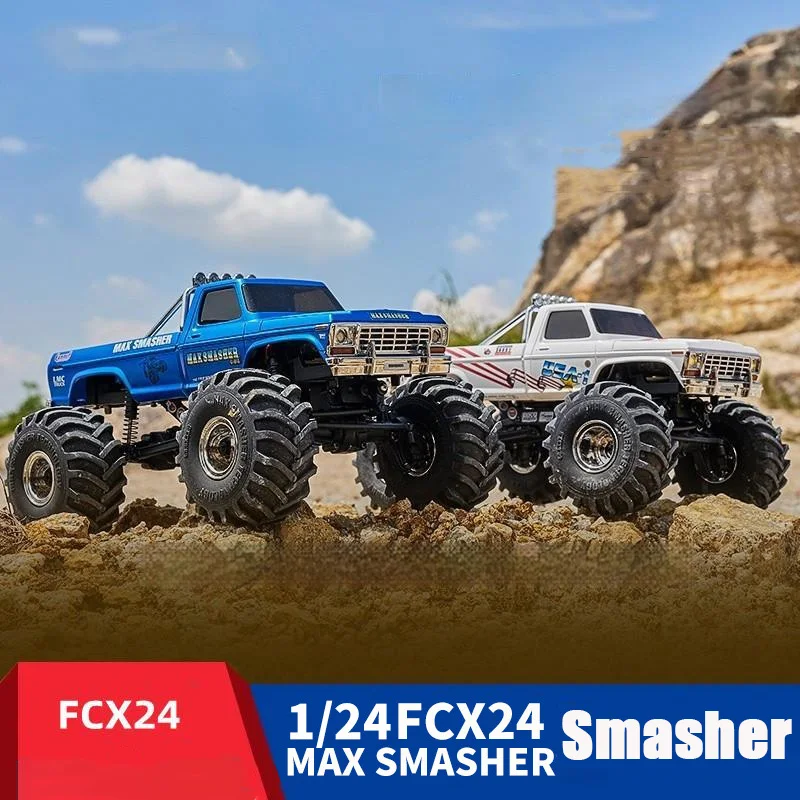 Fms Новое поступление 1/24 Fcx24 Max Smasher Радиоуправляемый автомобиль пикап грузовик для