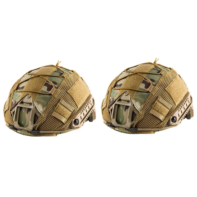 

2X Combat Fast Helmet Camouflage Cover For MH/PJ Type Fast Helmet Hunting G Gear Helmet Fast Helmet