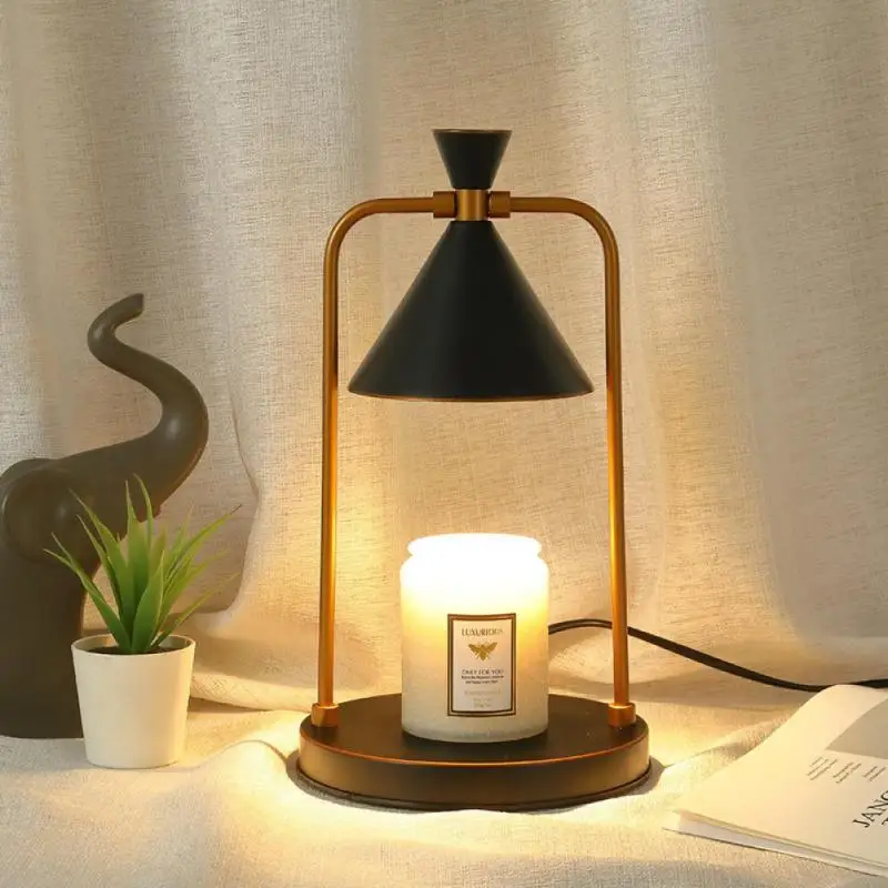 

Candle Heater Dimmable Candle Lamp Electric Candle Melter Compatible With Candle Aromatic Candlestick Home Decoration Lamp