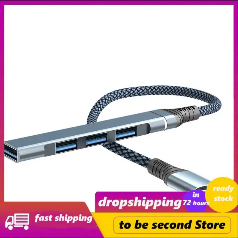 

For Xiaomi Lenovo Macbook Usb 3.0 Type-c Hub Usb3.0 Ethernet Adapter Type C Hub Small 5gpbs Laptop Converter Portable High Speed