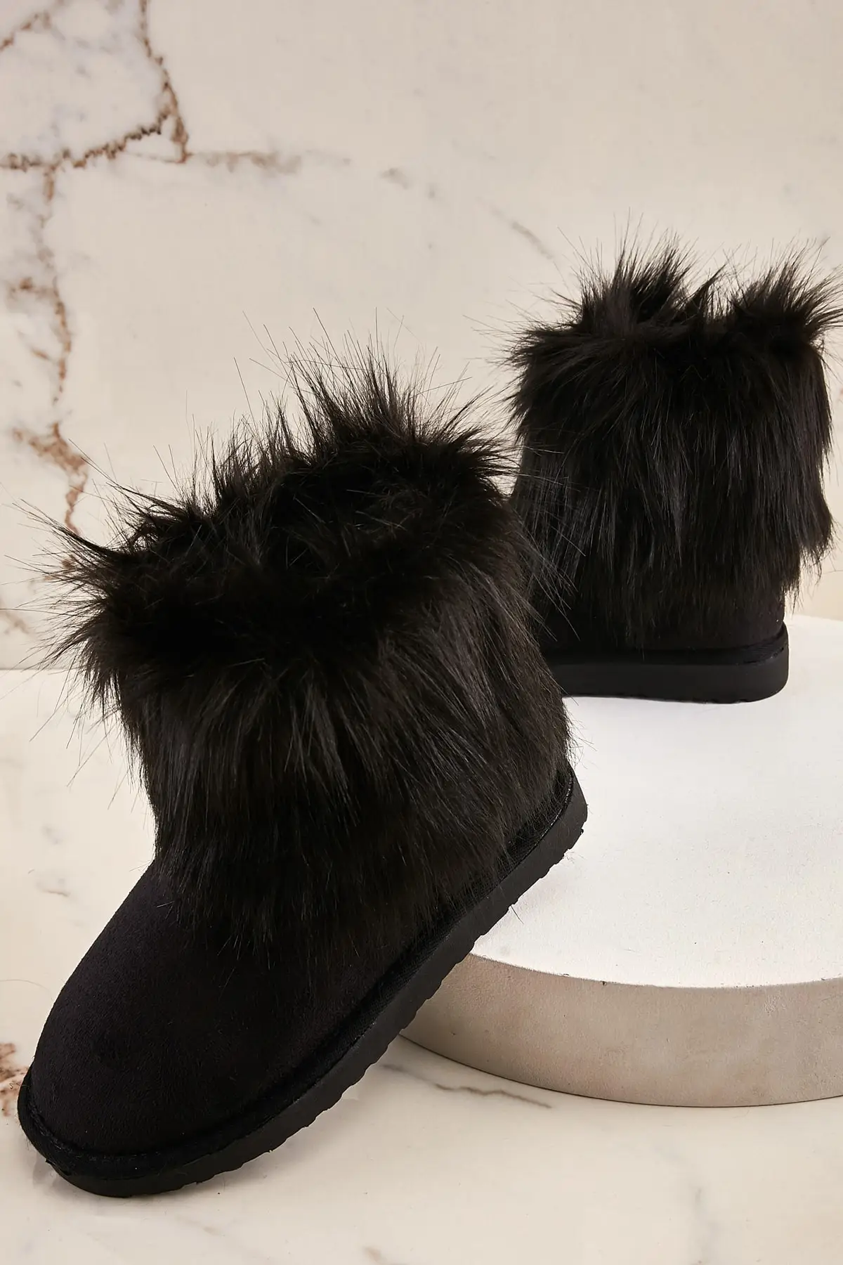

Women BootsK Black 's New Arrival Luxury Stylish Female Boots Platform Designer Comfortable Ladies Boots High Quality